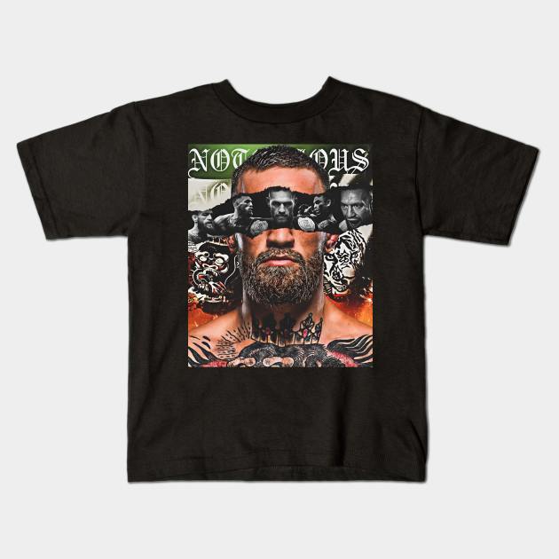 The Notorious MMA - Conor McGregor Kids T-Shirt by Fit-Flex